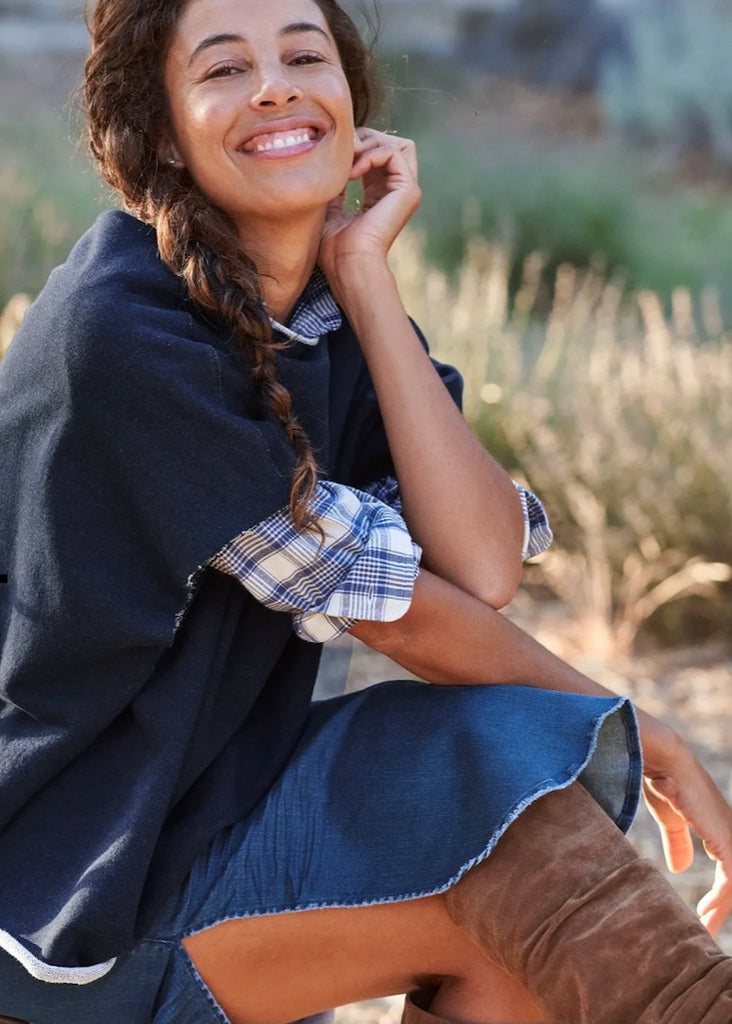 Frank & Eileen | Donegal Italian Performance Denim Skirt