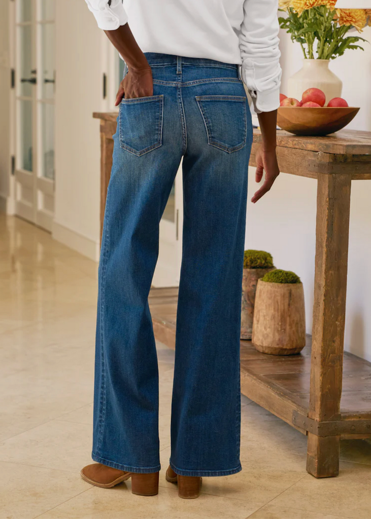 Frank & Eileen | East Galway Gaucho Jean | Italian Dream Denim