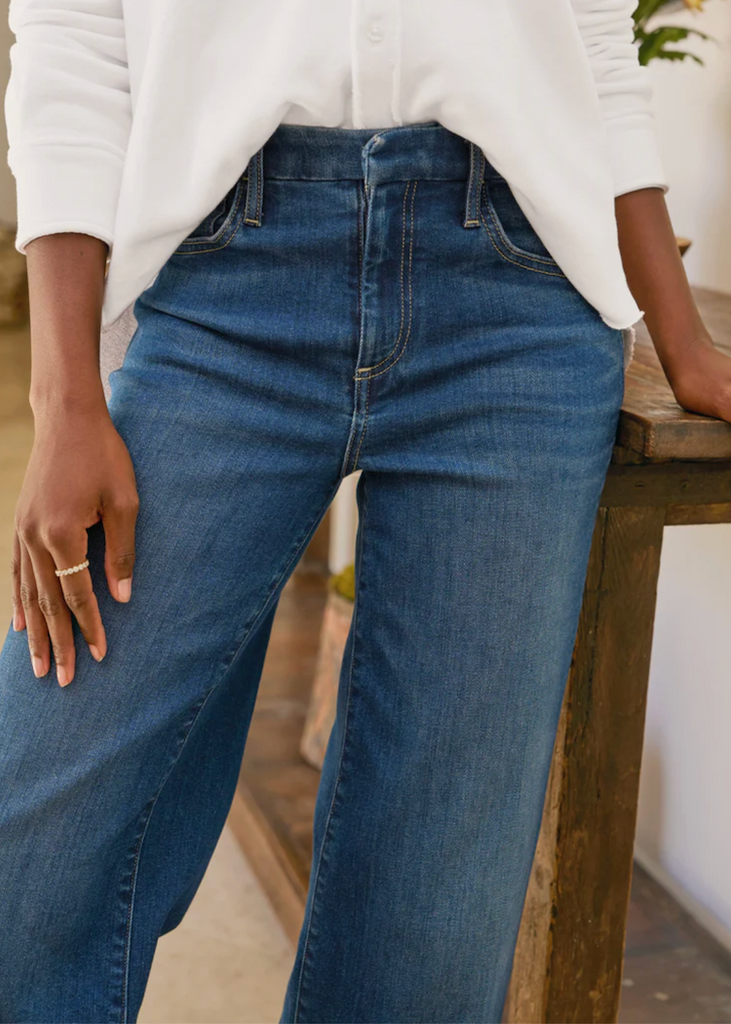 Frank & Eileen | East Galway Gaucho Jean | Italian Dream Denim