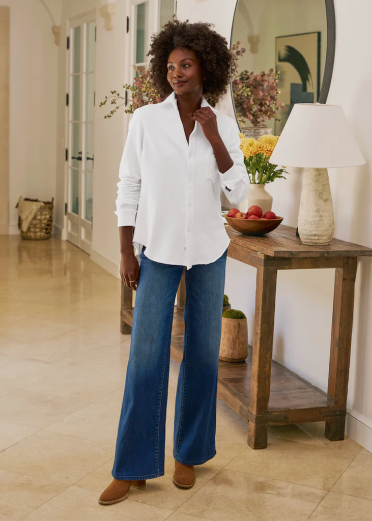 Frank & Eileen | East Galway Gaucho Jean | Italian Dream Denim