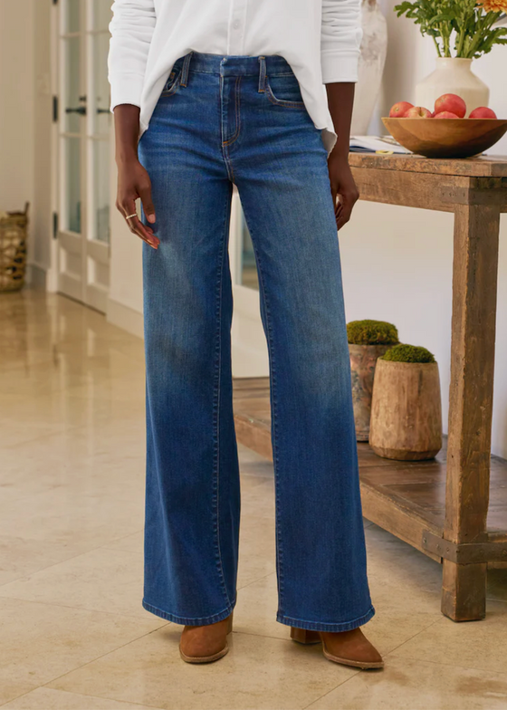 Frank & Eileen | East Galway Gaucho Jean | Italian Dream Denim