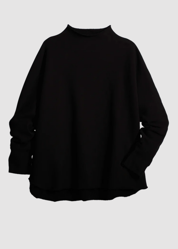 Frank & Eileen | Effie Funnel Neck Capelet | Triple Fleece