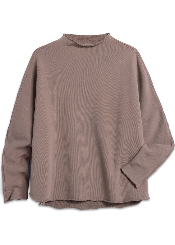 Frank & Eileen | Effie Funnel Neck Capelet | Triple Fleece