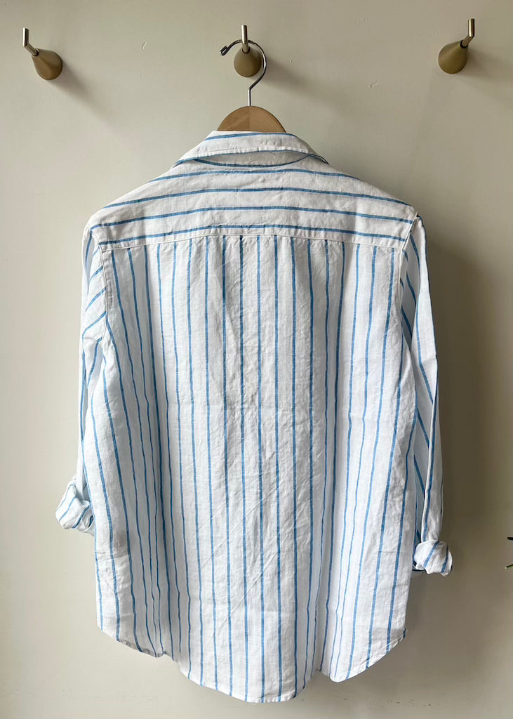 Frank & Eileen | Eileen Relaxed Button-Up | Classic Linen | Stripe