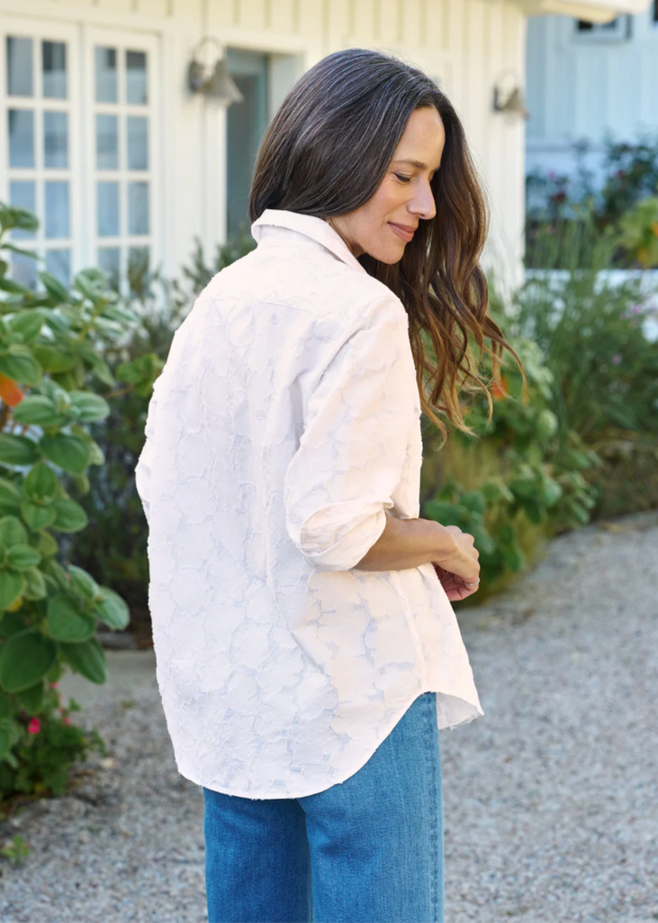 Frank & Eileen | Eileen Relaxed Button-Up | Fil Coupé Cotton