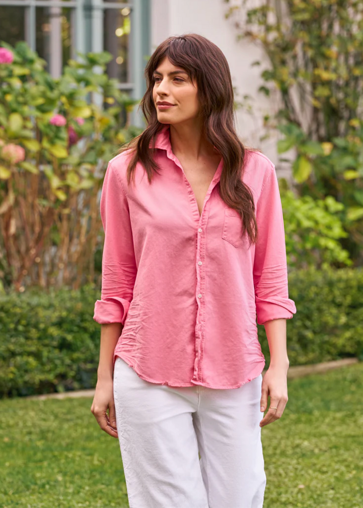 Frank & Eileen | Eileen Relaxed Button Up | Famous Denim | Sunset