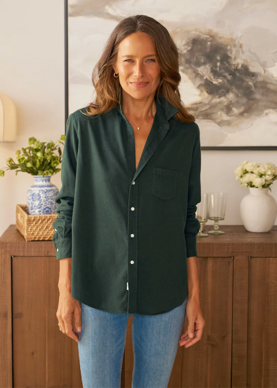 Frank & Eileen | Eileen Relaxed Button Up | Italian Cashmere Touch