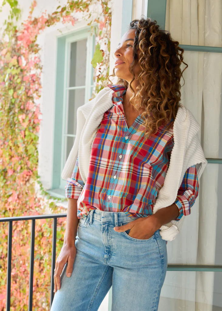 Frank & Eileen | Eileen Relaxed Button Up | Italian Classic Poplin
