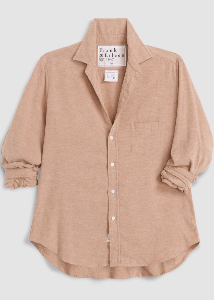 Frank & Eileen | Eileen Relaxed Button Up | Italian Flannel | Pumpkin