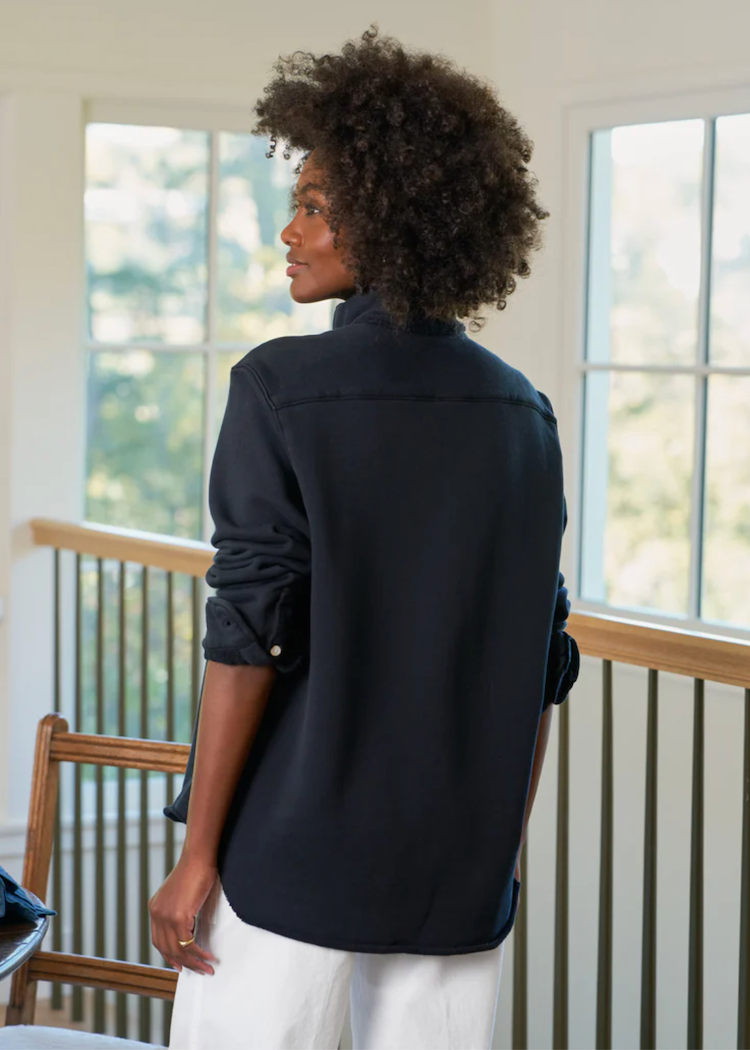 Frank & Eileen | Eileen Relaxed Button Up | Triple Fleece - The