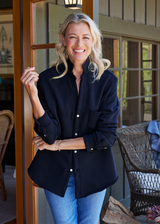 Frank & Eileen | Eileen Relaxed Button Up | Triple Fleece