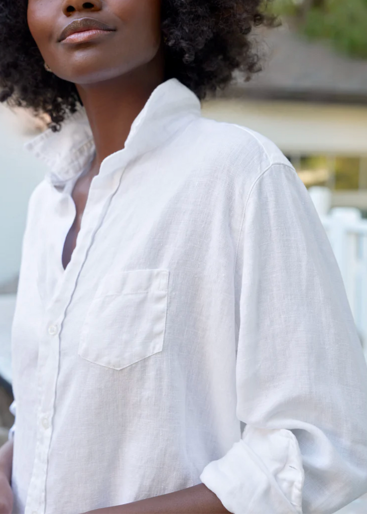 Frank & Eileen | Eileen Relaxed Button Up | Washed Linen
