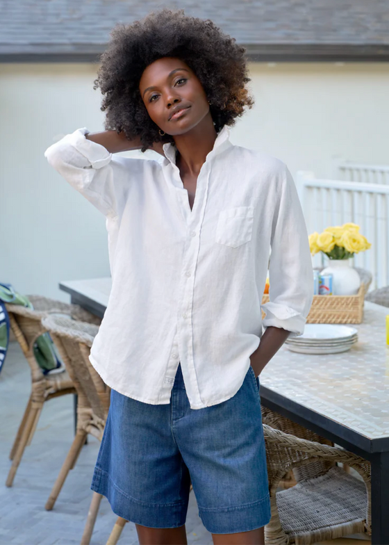 Frank & Eileen | Eileen Relaxed Button Up | Washed Linen