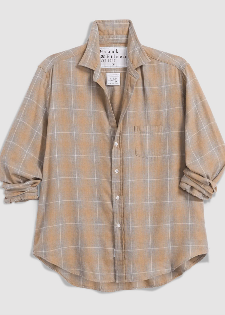Frank & Eileen | Eileen Relaxed Button Up | Cashmere Touch