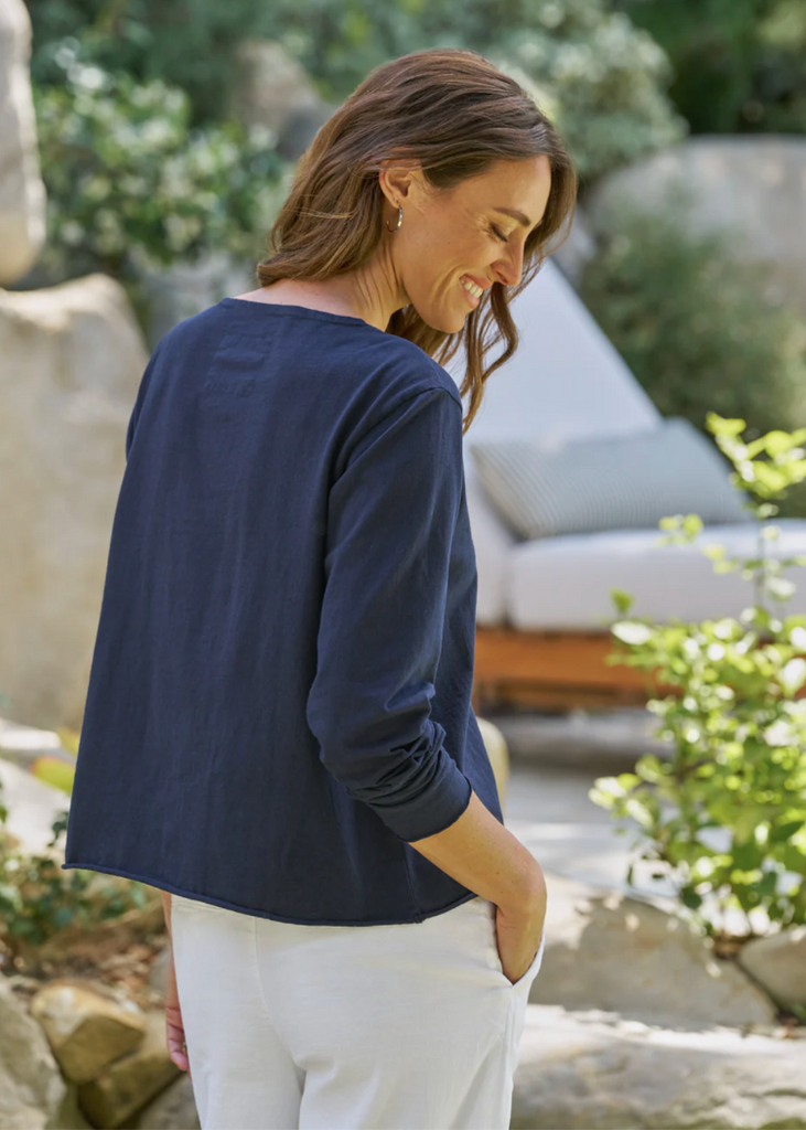 Frank & Eileen | Ella Boatneck Tee | Vintage Jersey