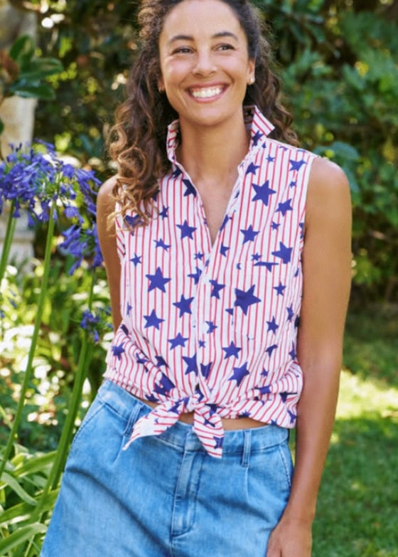 Frank & Eileen | Finley Sleeveless Shirt | SUperluxe