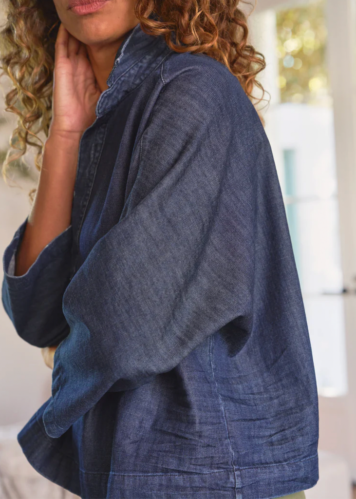 Frank & Eileen | Gabi Popover Shirt | Famous Denim
