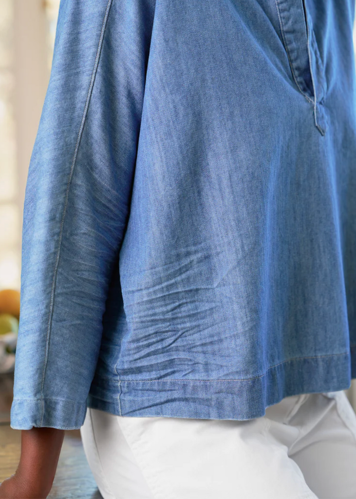 Frank & Eileen | Gabi Popover Shirt | Famous Denim