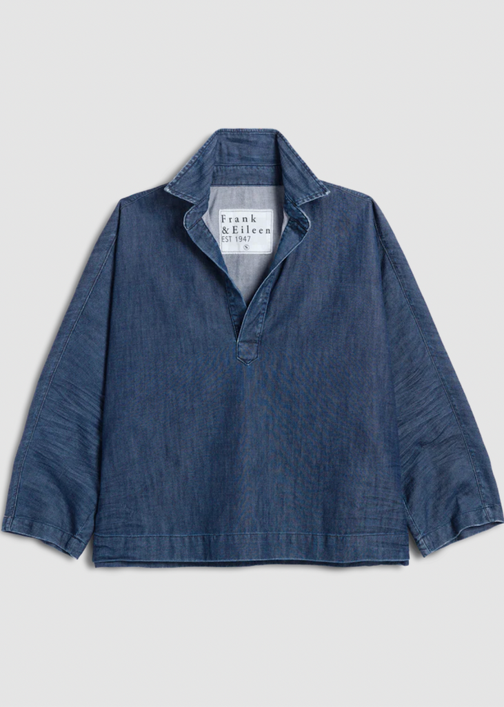 Frank & Eileen | Gabi Popover Shirt | Famous Denim