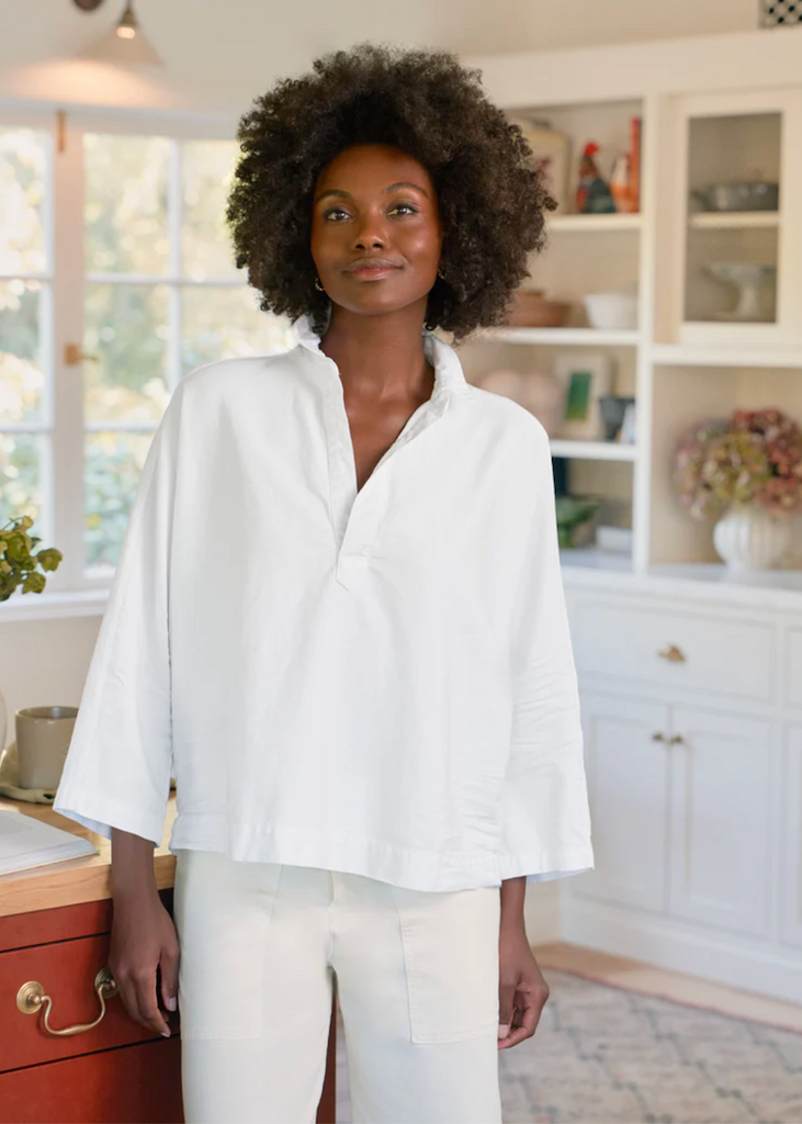 Frank & Eileen | Gabi Popover Shirt | Famous Denim