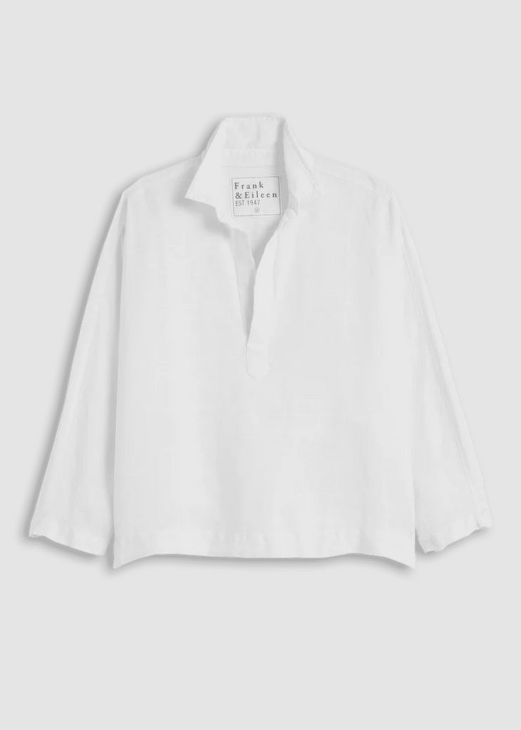Frank & Eileen | Gabi Popover Shirt | Washed Linen