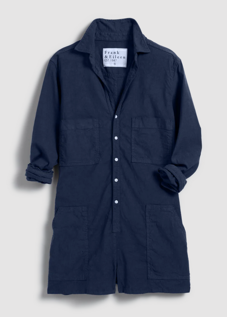 Frank & Eileen | Ireland Playsuit | Italian Performance Linen
