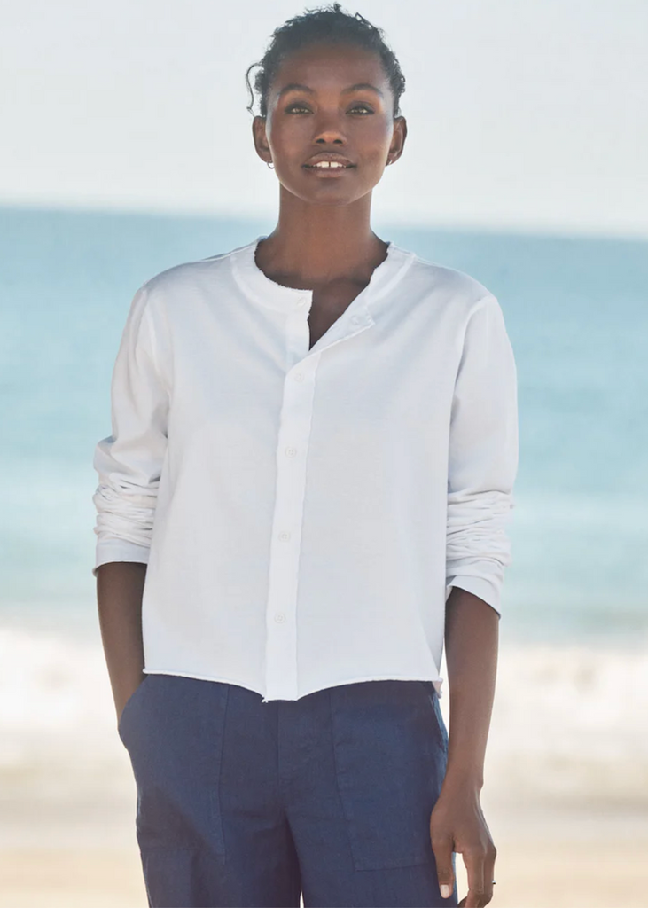 Frank & Eileen | Jackie T-Shirt Cardigan | Vintage Jersey