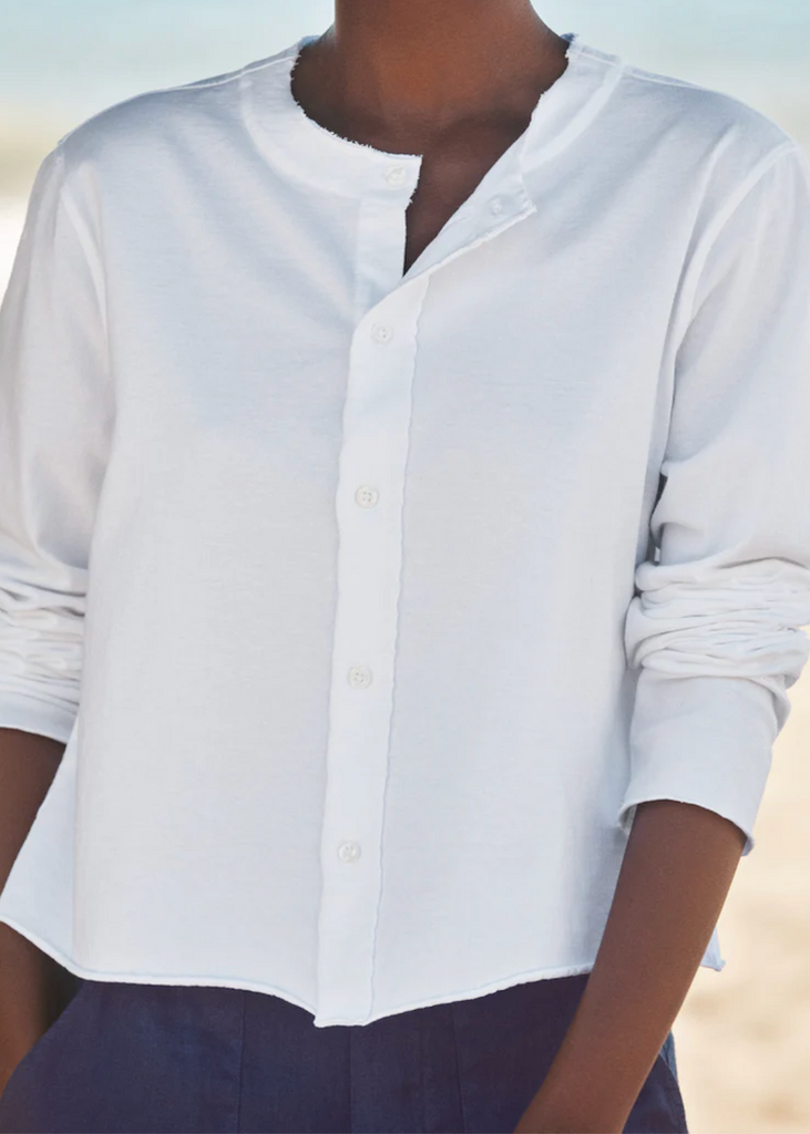 Frank & Eileen | Jackie T-Shirt Cardigan | Vintage Jersey