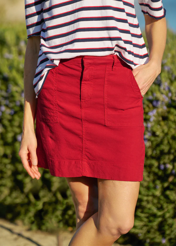 Frank & Eileen | Jameson Skirt | Italian Performance Linen