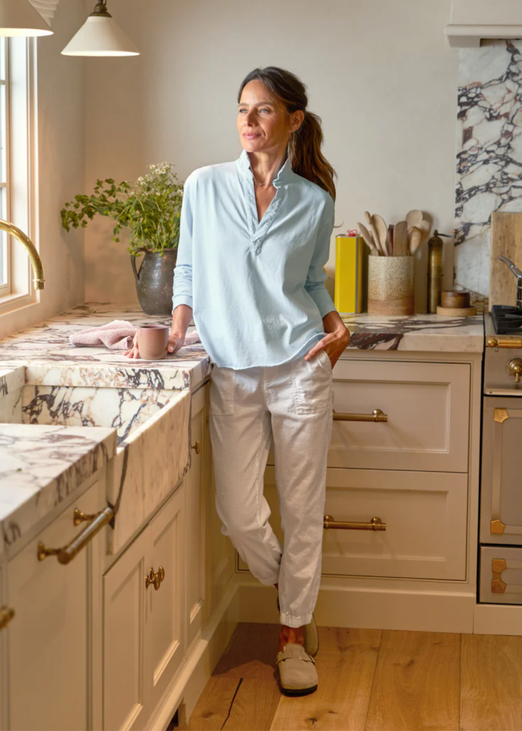 Frank & Eileen | Jameson Utility Jogger | Italian Performance Linen