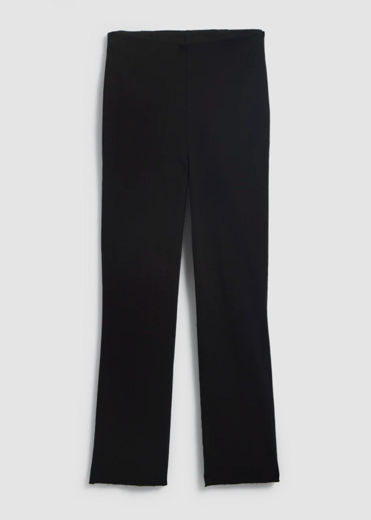 Frank & Eileen | Killian Illusion Crop Flare Pull-On Jean | Italian Dream Denim