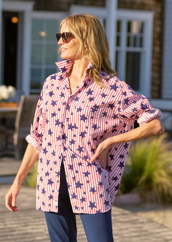 Frank & Eileen | Mackenzie One-Size Button-Up | Superluxe Poplin