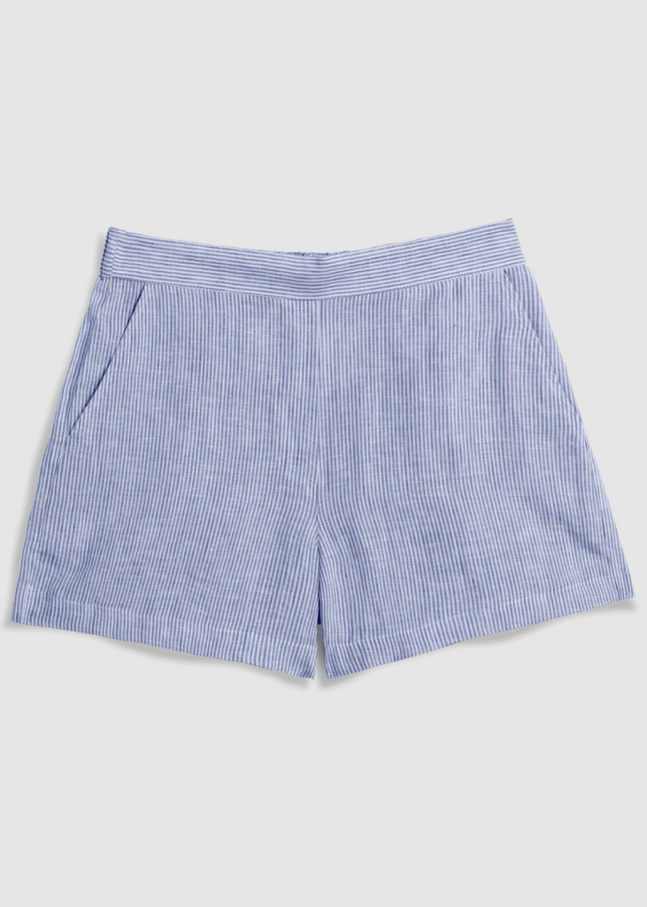 Frank & Eileen | Mae Pull-On Short | Classic Linen