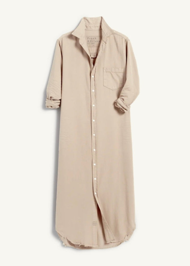 Frank & Eileen | Maxi Shirt Dress | Famous Denim