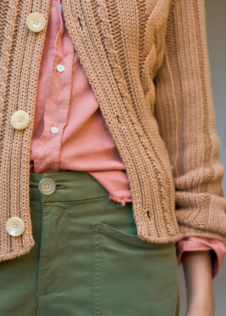 Frank & Eileen | Mini Cotswold Cardigan | Pure Italian Cotton