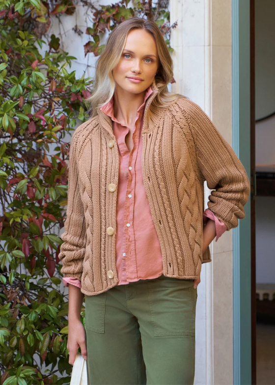 Frank & Eileen | Mini Cotswold Cardigan | Pure Italian Cotton