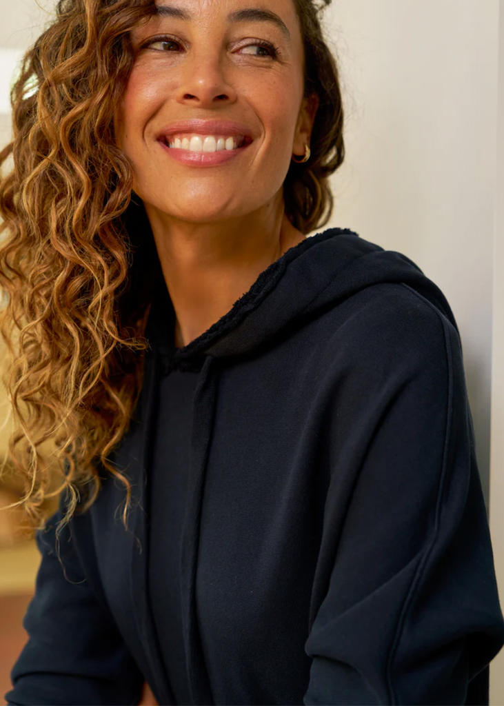 Frank & Eileen | Mini James Hooded Cape Dress | Triple Fleece