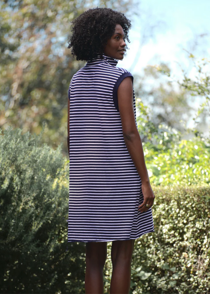 Frank & Eileen | Mini Lily Henley Tank Dress | Vintage Jersey