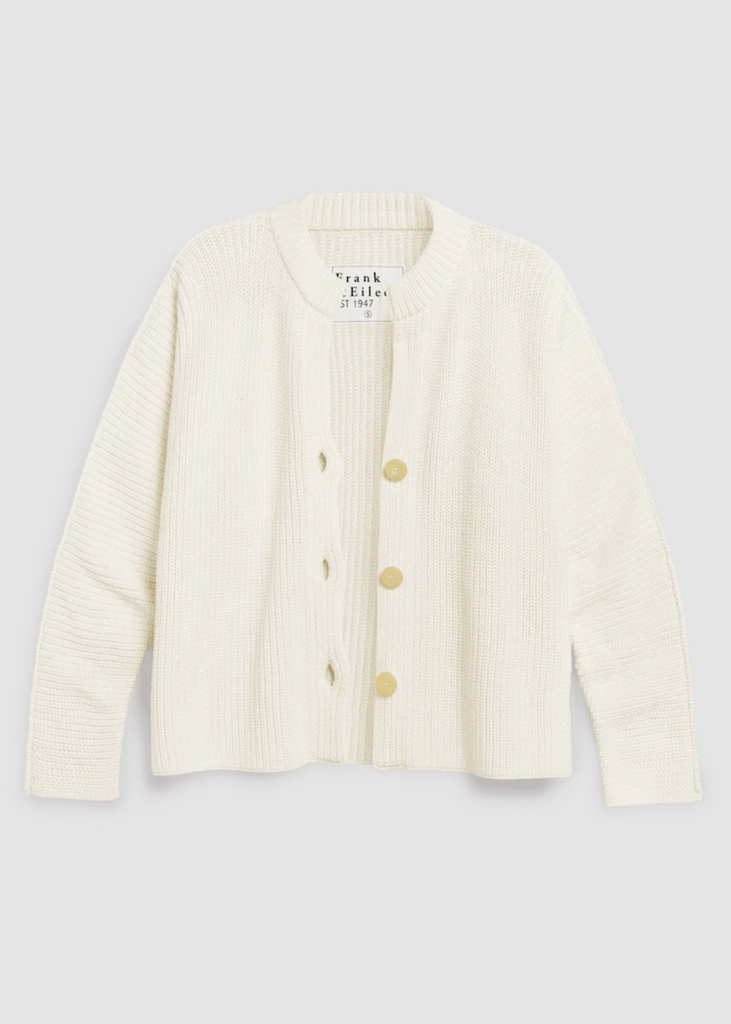 Frank & Eileen | Montecito Cardigan | Ivory