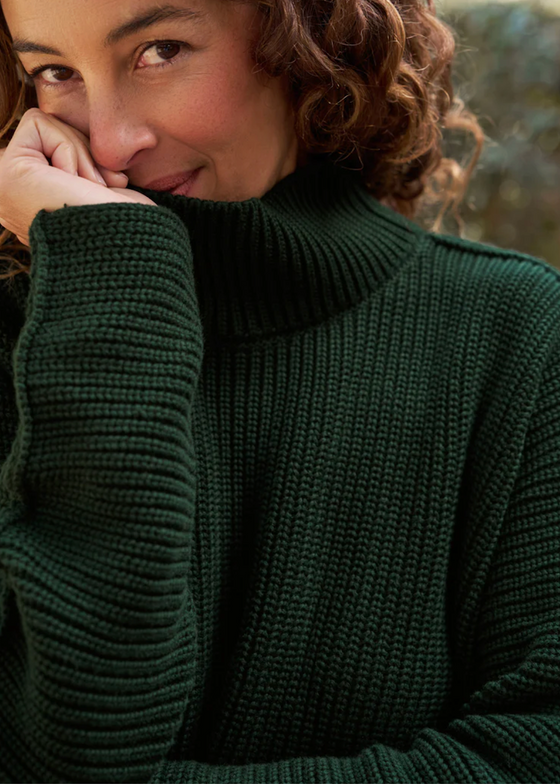 Frank & Eileen | Montecito Turtleneck Sweater | Pure Italian Cotton
