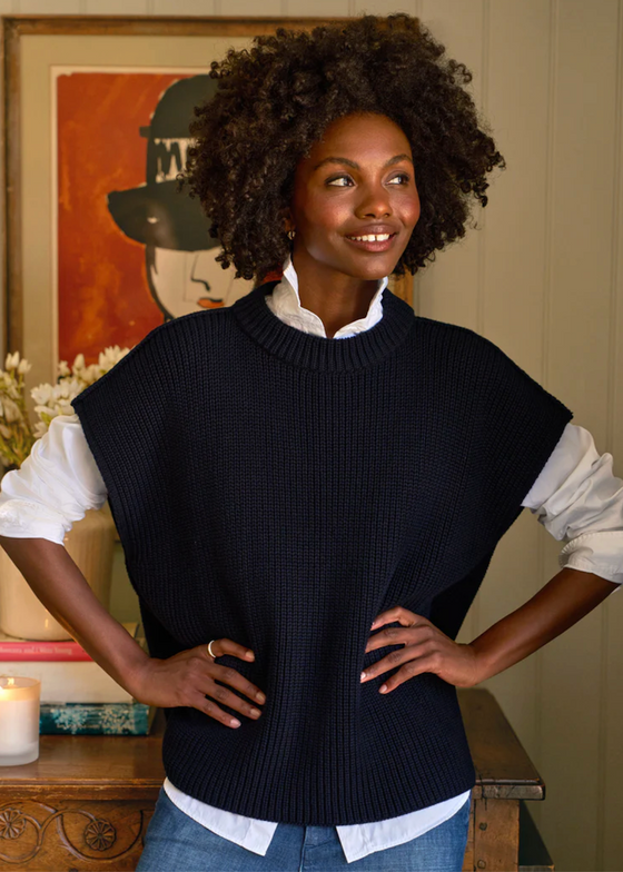 Frank & Eileen | Montecito Vest | Pure Italian Cotton
