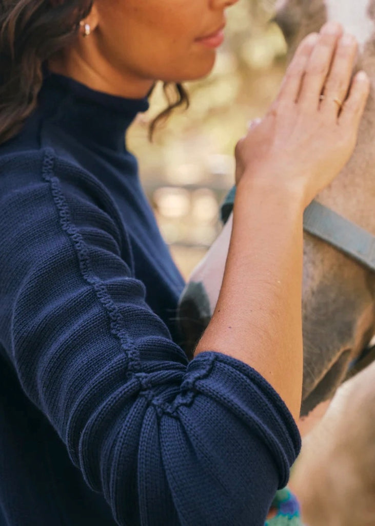 Frank & Eileen | Monterey Sweater | Navy