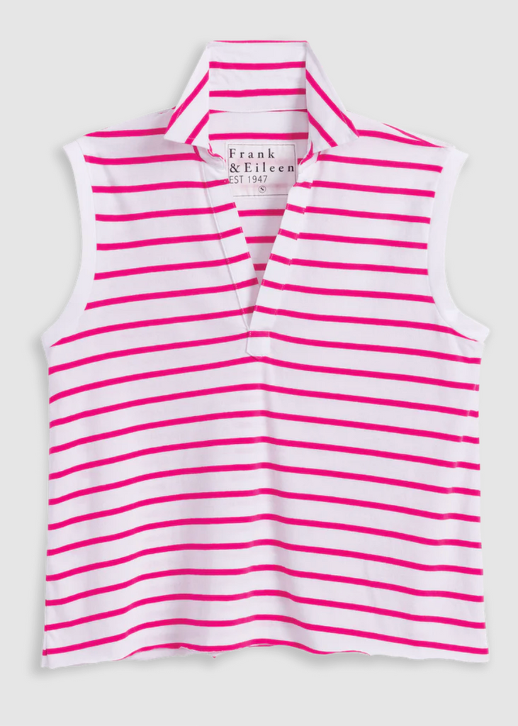 Frank & Eileen | Olivia Popover Collar Tank | Heritage Jersey