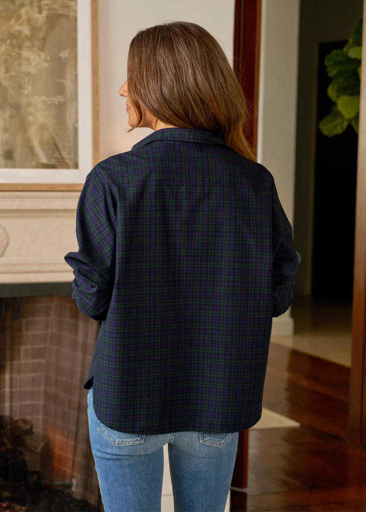 Frank & Eileen | Oona Continuous Sleeve Button-Up | Italian Cotton