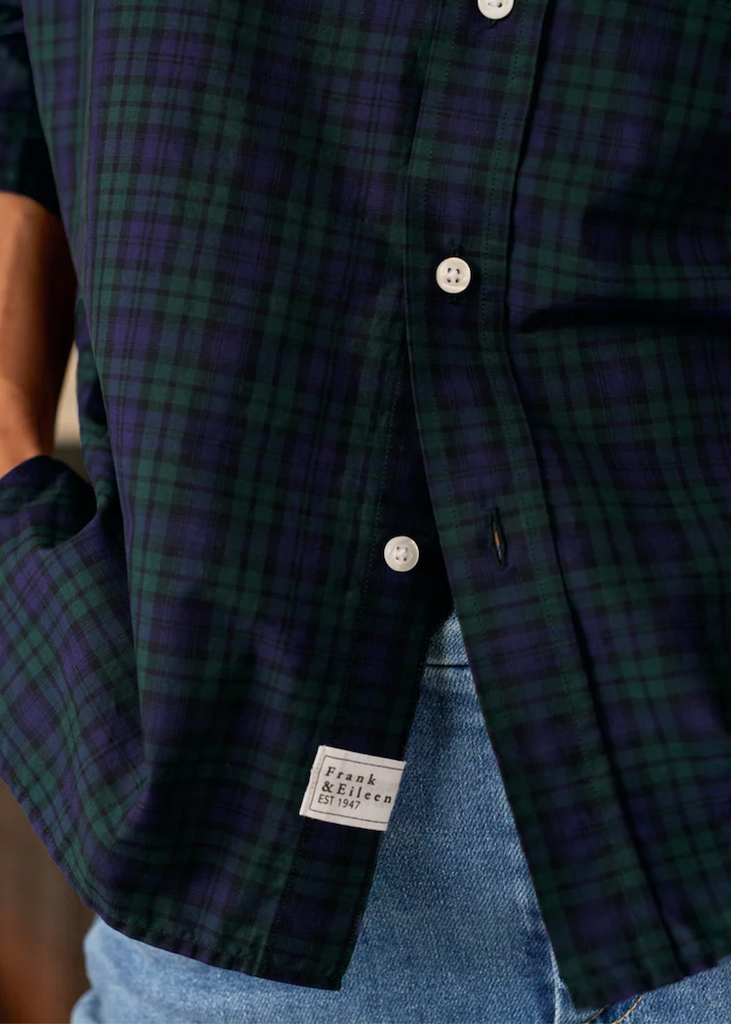 Frank & Eileen | Oona Continuous Sleeve Button-Up | Italian Cotton