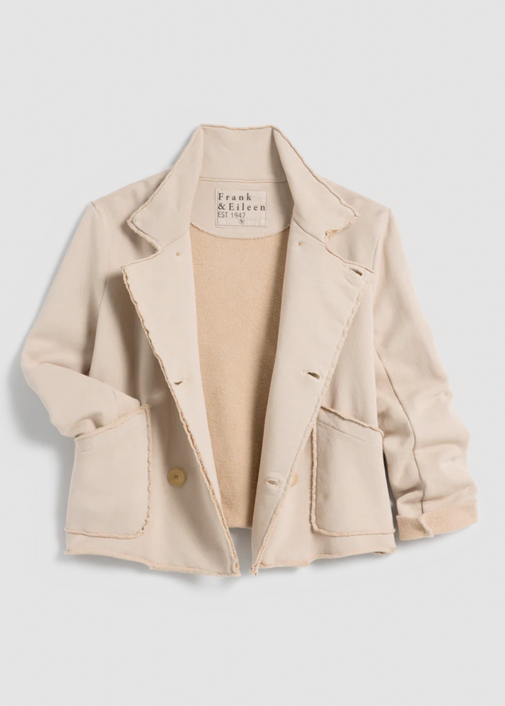Frank & Eileen | Oona Cropped Peacoat | Triple Fleece