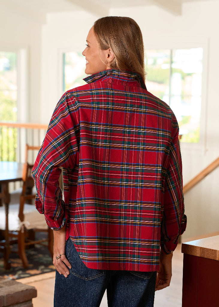 Frank & Eileen | Oona Continuous Sleeve Button-Up | Italian Cotton