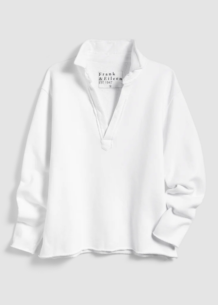 Frank & Eileen | Patrick Popover Henley Sweatshirt | Triple Fleece