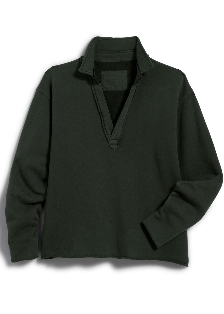 Frank & Eileen | Patrick Popover Henley Sweatshirt | Triple Fleece