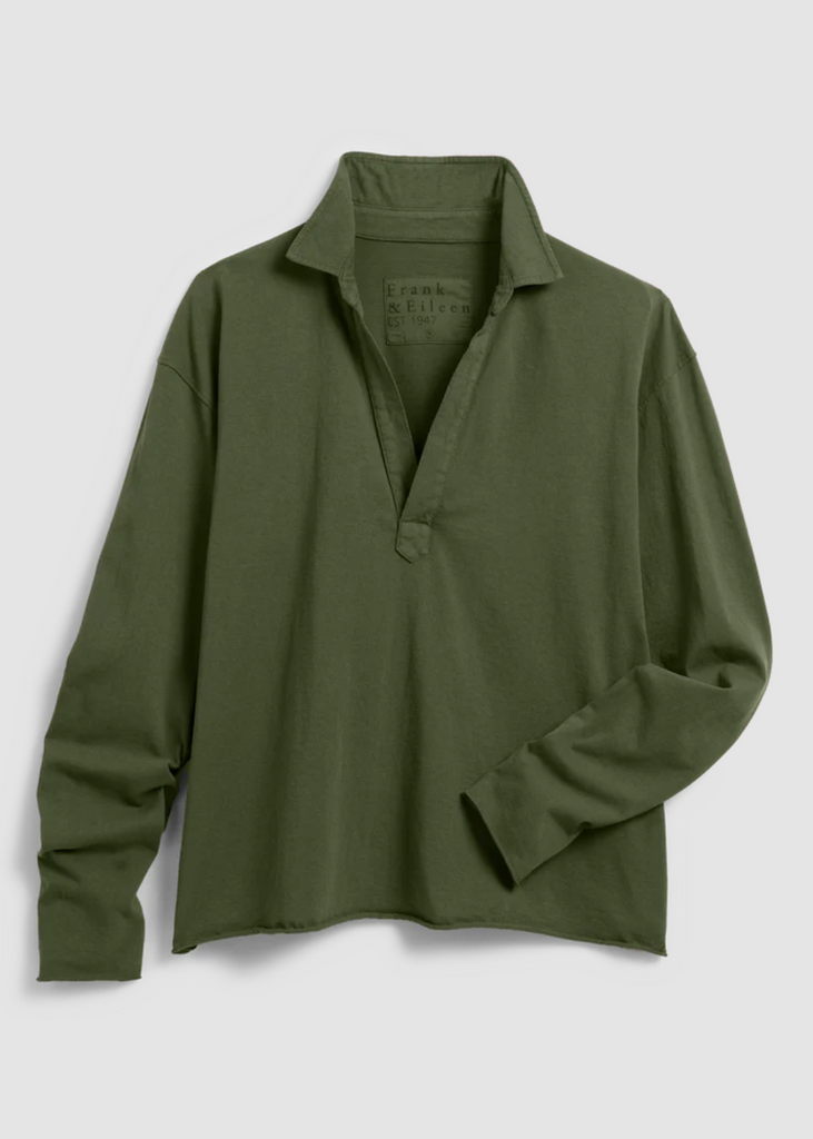 Frank & Eileen | Patrick Popover Henley | Heritage Jersey | Caper